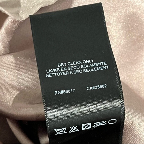 Bebe Robbie 100% Silk Cowl Neck Dress Size Small - Picture 9 of 9